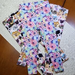 Colorful Girl's Leggings with Fun Prints